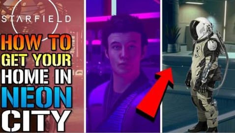 Starfield: How To Get Your Home In Neon City! Neon City (...