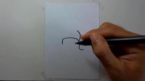 Drawing Graffiti yellow-dead-head-skull-with-punk-hair-us...