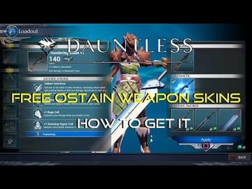 Dauntless | FREE Ostain Weapon Skins | How To Get Them