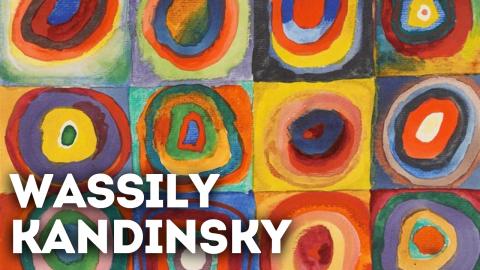 Paintings by Wassily Kandinsky (Borodin: Nocturne – Str...
