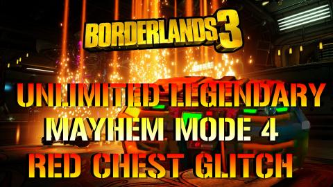 Borderlands 3: New UNLIMITED! LEGENDARY! RED CHEST FARM G...