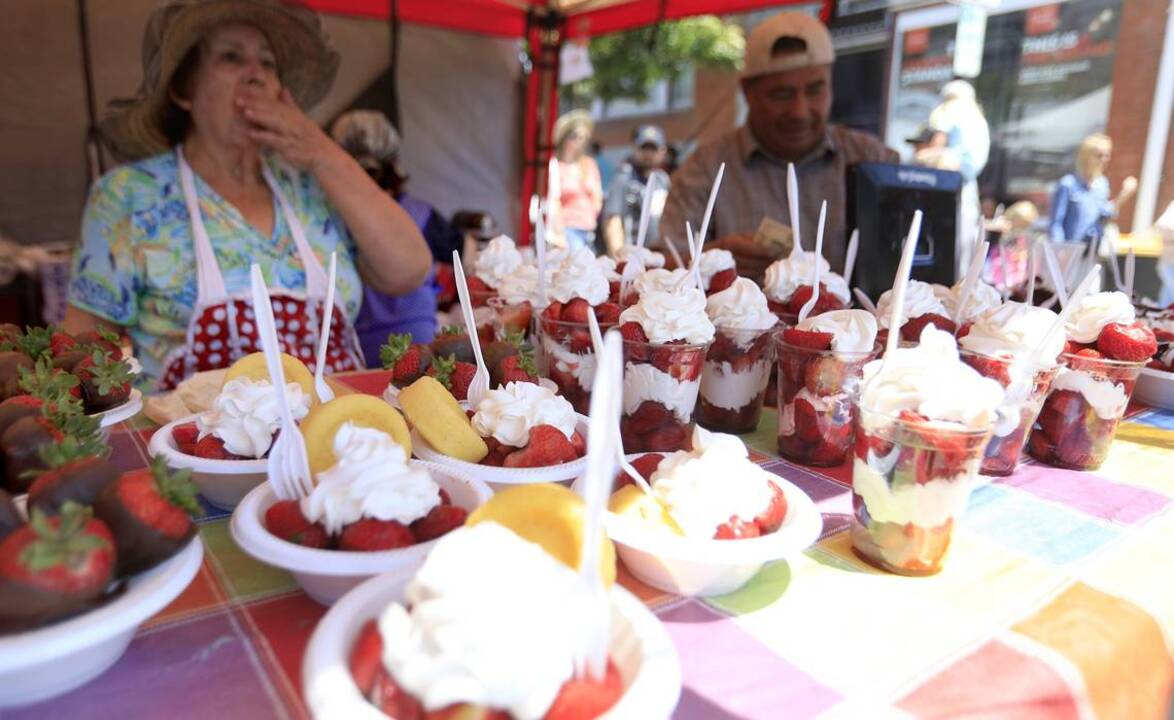 Arroyo Grande's Strawberry Festival draws a huge crowd on Memorial Day