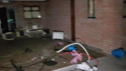 CREEPY ABANDONED HOTEL. THE LIGHTS WERE LEFT ON...