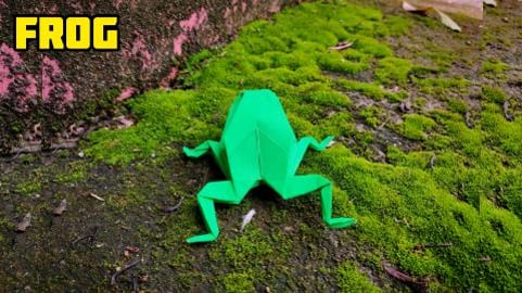 Frog | Type 2 | Origami Tutorial by Magic Folds