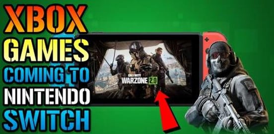 XBOX Games Are Coming To The Nintendo Switch! Starting Wi...