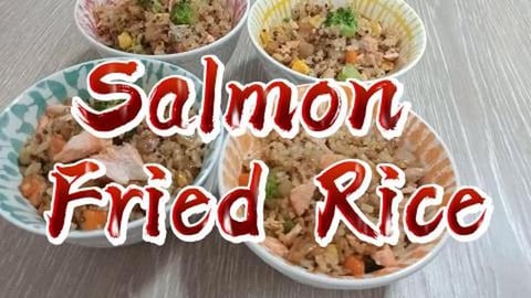 Everyday cooking: Salmon Fried Rice easy recipe! 