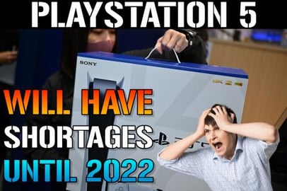 PlayStation 5: WILL HAVE SHORTAGES UNTIL 2022! According ...