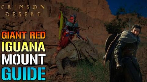 Crimson Desert: EASY Red "Iguana" Mount Guide! How To Get...