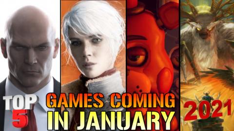TOP 5 Games Coming This Month In January 2021  (PS4, PS5,...