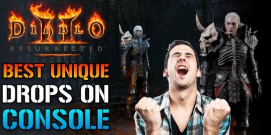 Diablo 2 Resurrected: BEST Unique Drops On Console! Andar...