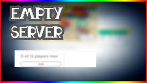 How to get an EMPTY SERVER for FREE in Roblox!