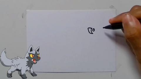 Drawing Pokemon Poochyena shorts