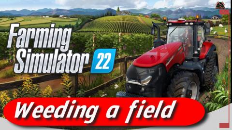 Time to Weed | Farming Simulator 22  Getting rid of Weeds...