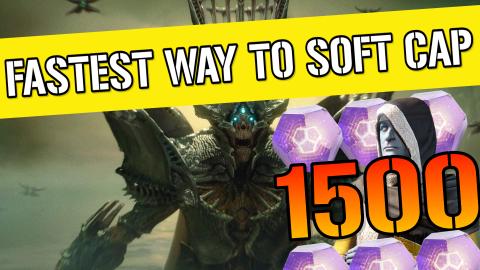 Destiny 2: Fastest Way To Hit SOFT CAP 1,500! Witch Queen...