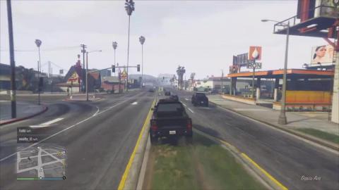 When Randoms Play along....Policing GTA 5 Online