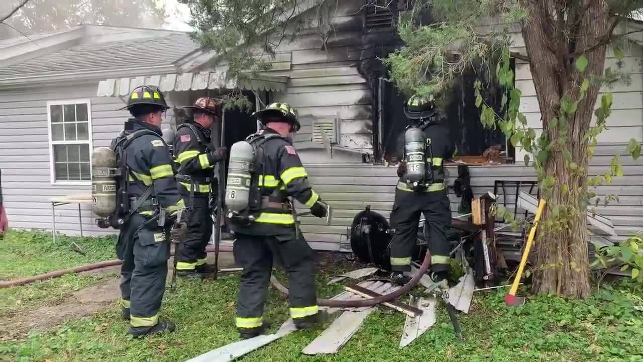 House fire heavily damages family’s home in Belleville, IL | Belleville ...