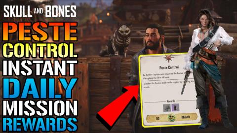 Skull & Bones: "Peste Control" Daily Contract! How To INS...
