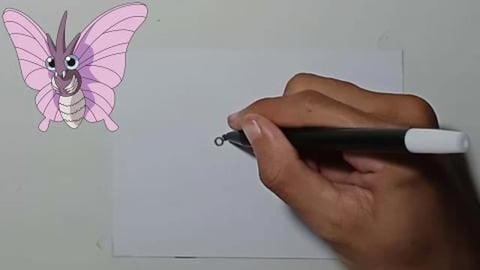 Drawing Pokemon VENOMOTH