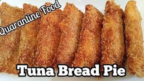 TUNA BREAD PIE _ Filipino Food _ Taste Buds PH