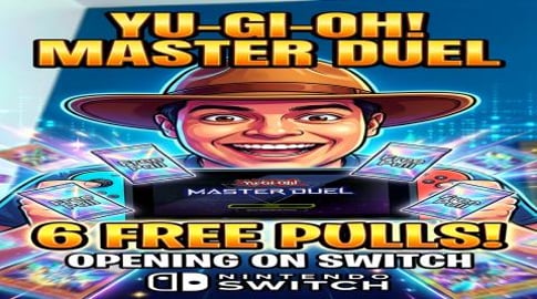 YuGiOh master duel opening 6 Free Pulls on the Nintendo S...