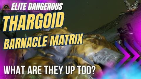 Thargoid Barnacle Matrix - What are the Thargoids Up too?...