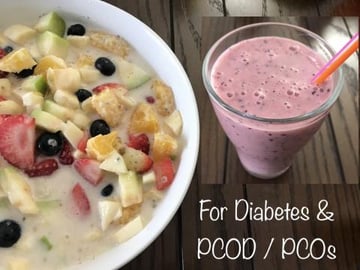 HIGH FIBER FRUIT SALAD || DIABETES & PCODS || By BB Chef