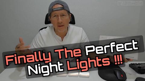 GOODEA Rechargeable Motion Sensor Night Lights Unboxing S...