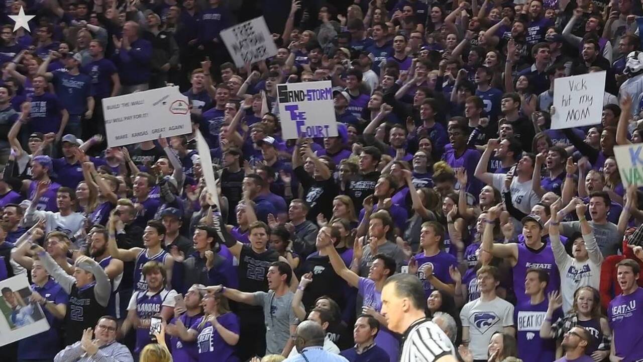 Graphic content: Listen to K-State students chant '(expletive) KU ...