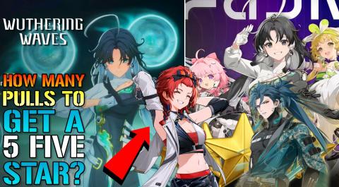 Wuthering Waves: Lucky 5 Star Pull! How Many Pulls To Get...