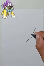 Drawing Pokemon RAIKOU
