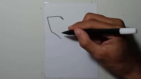 Drawing Graffiti letter F V3