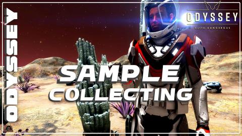 Elite Dangerous ExoBiology How to Sample