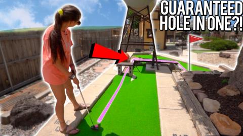 Insane GUARANTEED Mini Golf Hole In One Paths! - Part 2