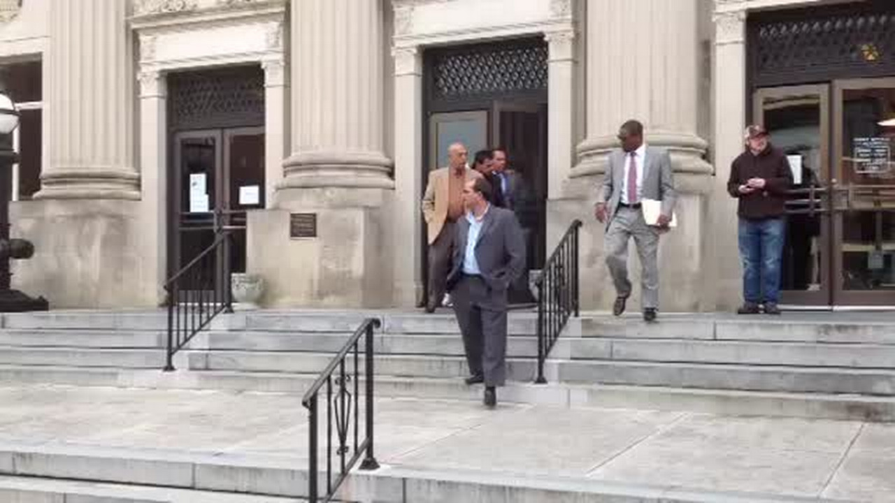 Looking Back: Sunny Shah exits the federal courthouse after being ...