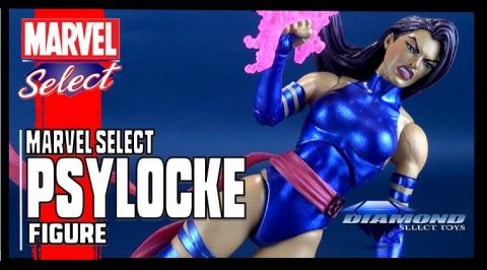 Diamond Select Marvel Select Psylocke Figure Review
