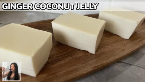 Ginger Coconut Jelly Recipe (姜汁椰奶凍) Dim Sum Des...