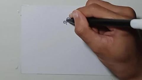 DRAW CARTOON MONSTER 4 #SHORTS