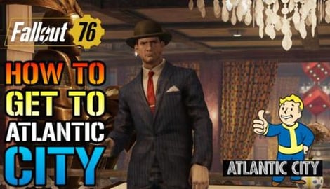 Fallout 76: Atlantic City! How To Get There & Start The N...