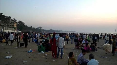 Sunset At Juhu Beach | Mumbai