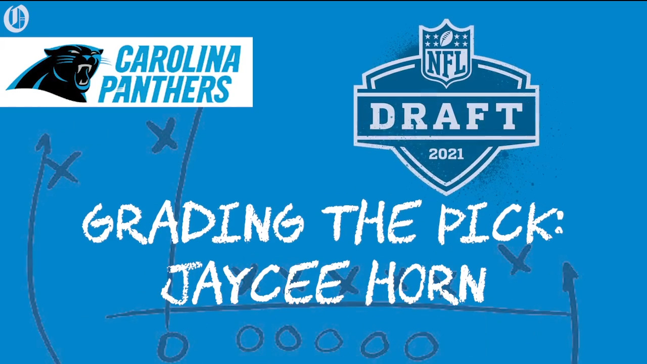 Panthers select Jaycee Horn with No. 8 pick in 2021 NFL Draft