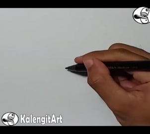 Drawing grafiti boys DJ hip-hop character