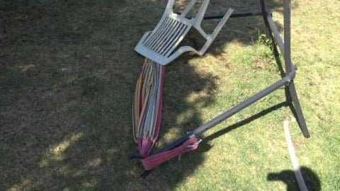 Husky Tikaani there your pool has holes