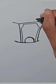 DRAWING GRAFITY DONUT AND CASH #SHORTS