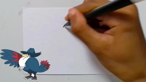 Drawing pokemon honchkrow shorts
