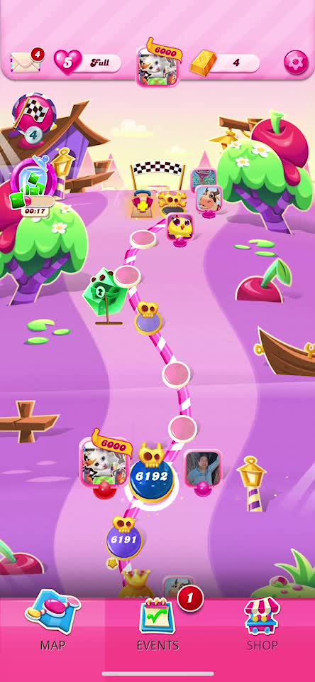 Candy crush: 24/3 gameplay (level 6192) 