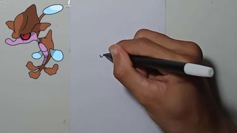 Drawing Pokemon skrelp