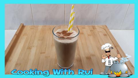 Coffee And Vanilla Ice Cream Milkshake