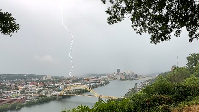 LIVE: Flooding and tree damage reported as thunderstorms rumble