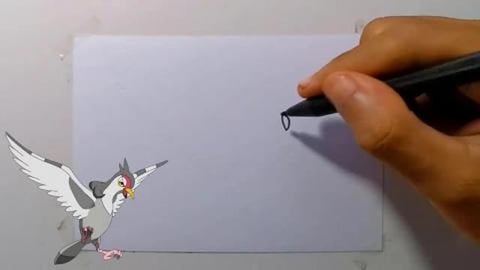 Drawing Pokemon TRANQUILL shorts