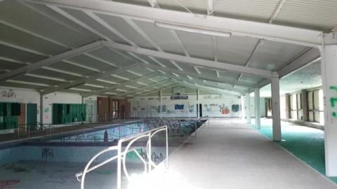 INSANE ABANDONED POOL